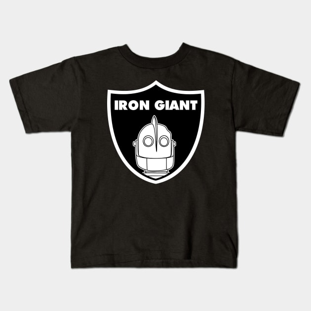 Metal Giant riad Kids T-Shirt by buby87